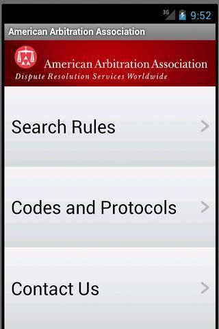 American Arbitration Assoc.截图1