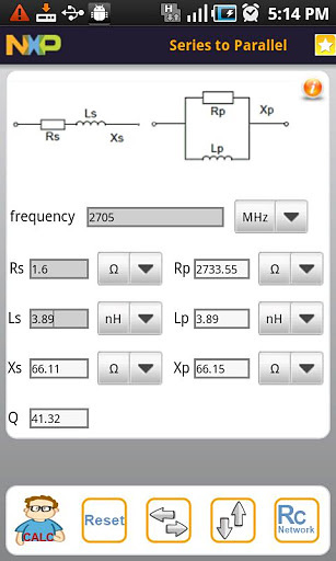 NXP RF Calc截图3