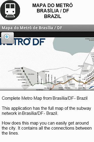 Metro Map - Brasilia - Brazil截图1