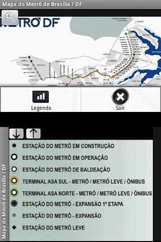 Metro Map - Brasilia - Brazil截图2
