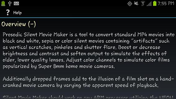 Silent Movie Maker (Free)截图2