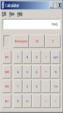 Windows Calculator截图