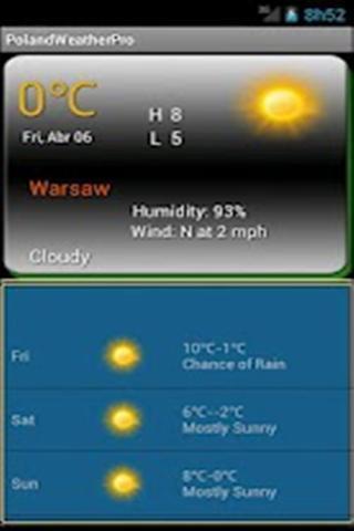 波兰天气截图4