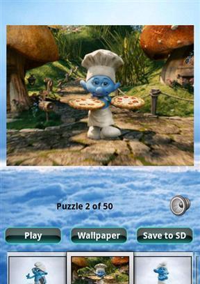 The Smurfs Puzzle截图2