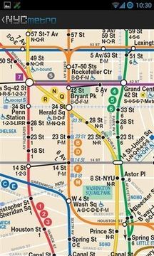 纽约市地铁截图