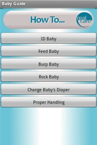 The RealCare Baby Guide app截图1