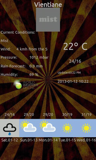 Lao Weather截图2