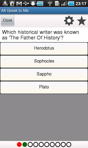 Greek Literature Quiz截图3