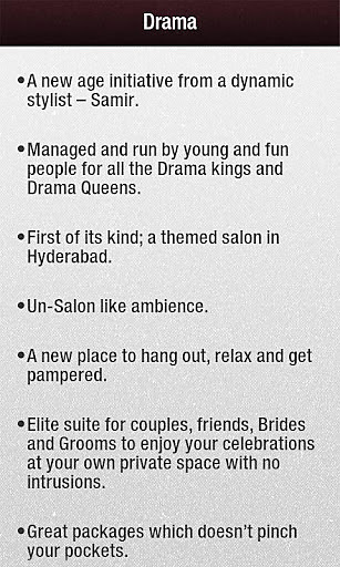 Drama - Salon, Spa &amp; Tattoo截图3