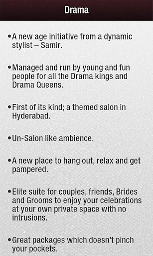 Drama - Salon, Spa &amp; Tattoo截图4