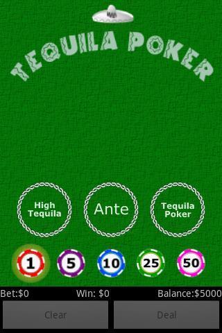 Tequila Poker FREE截图3