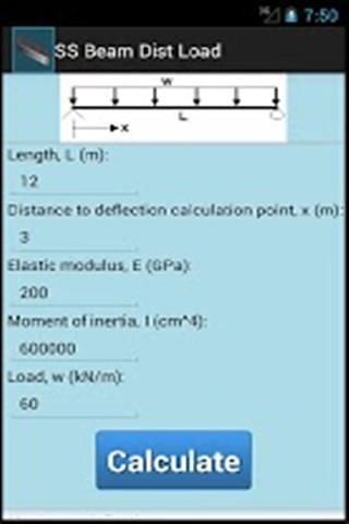 SS Beam Dist Load截图1