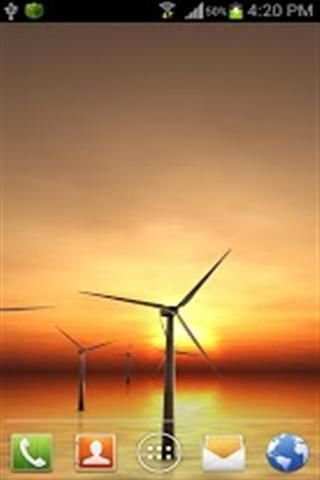 Sunset windmill截图3