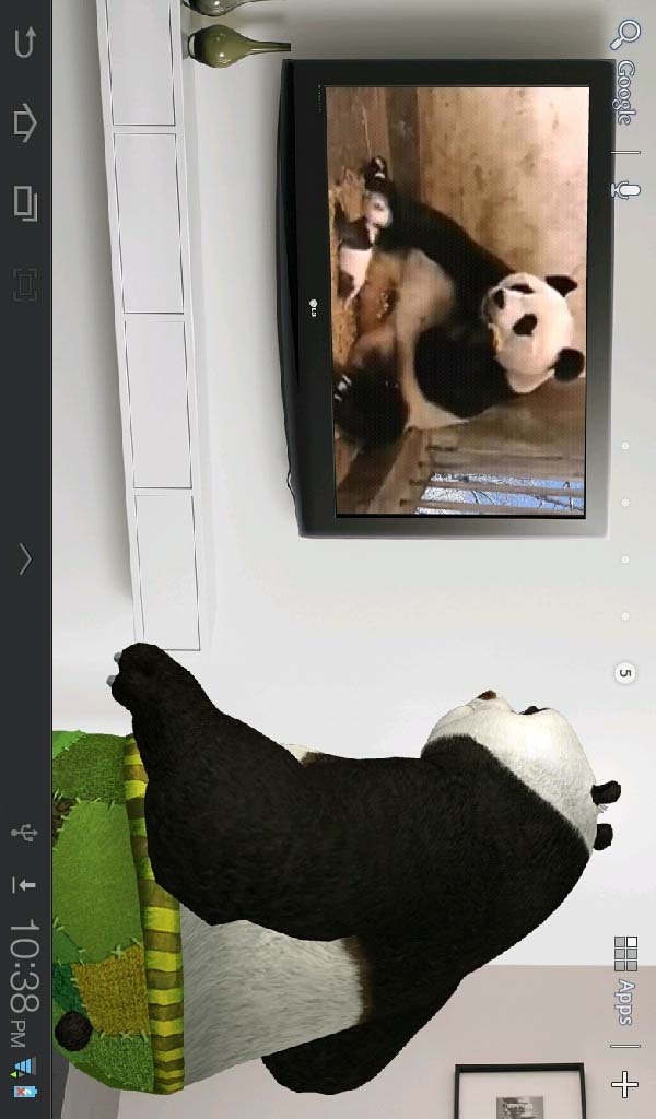 熊猫打喷嚏壁纸截图2