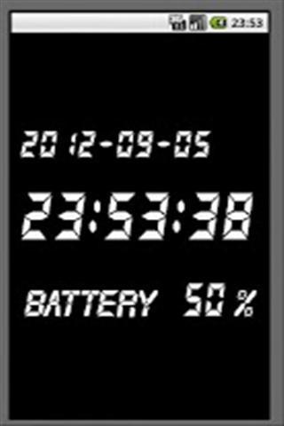 数字时钟和电池截图4