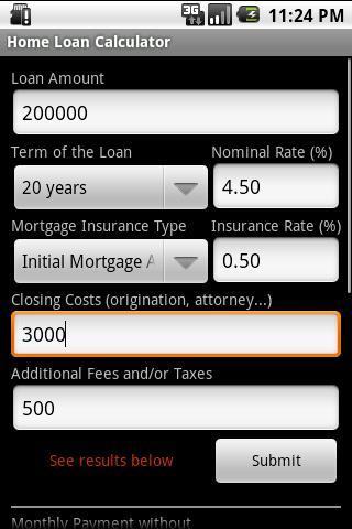 Home Loan Calculator截图1