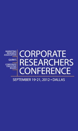 2012 Corp. Researchers Conf.截图1