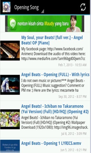 Angel Beats Fan App截图3