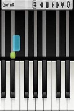 钢琴键盘截图
