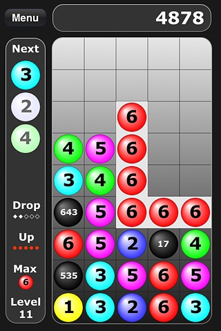 Numbers Addict Blitz Bubble IQ截图2