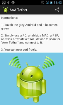 Easy Wi-Fi Tether截图