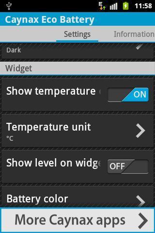 Caynax Eco Battery Widget截图3