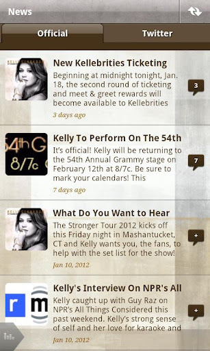 Kelly Clarkson Official截图4