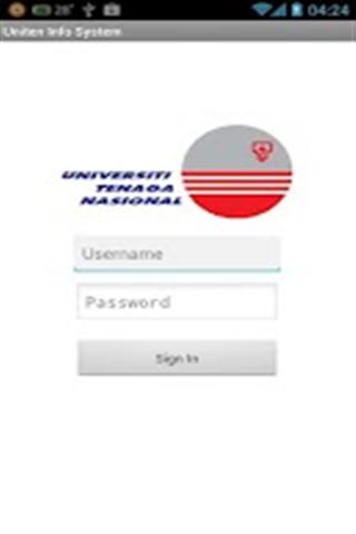 Uniten信息系统截图3