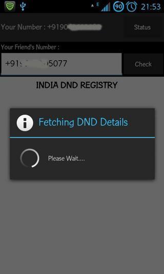 India DND Register截图4