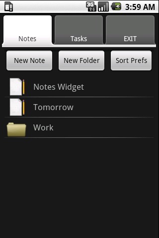 PADroid Notepad: Notes & Tasks截图1