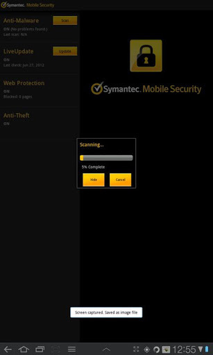 Symantec Mobile Security Agent截图2