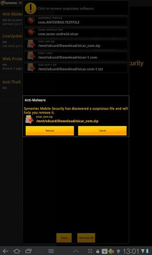 Symantec Mobile Security Agent截图4