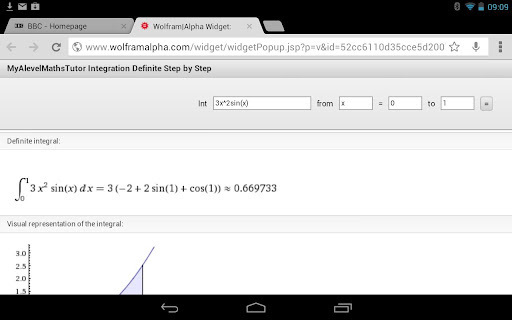 Integral - Definite Calculator截图3