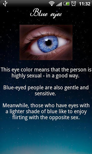 What does your eye color means截图1