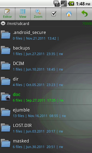 eJumble File Manager截图1