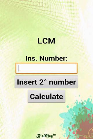 LCM Least Common Multiple截图2