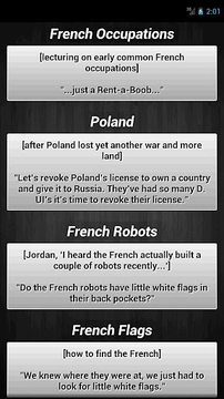 Funny History Quotes截图