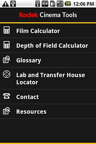 Kodak Cinema Tools截图2