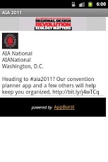 AIA 2011 National Convention截图3