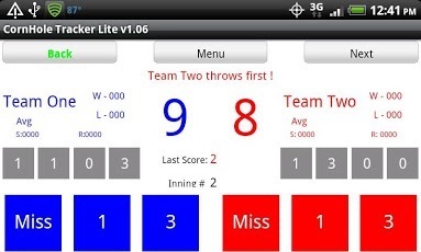 Cornhole Tracker Lite截图1