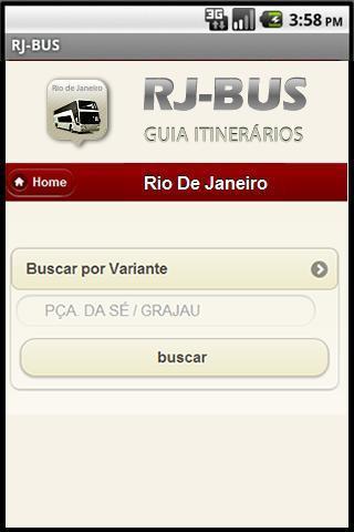 RJ-BUS Linhas de ônibus截图2