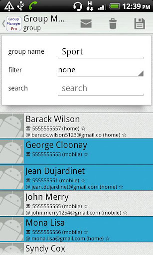 Group Contact Manager截图1