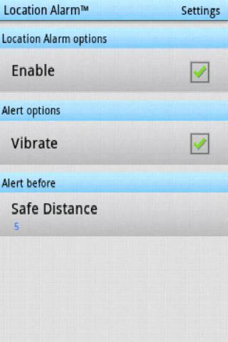 Location Alarm & Trace Route截图7