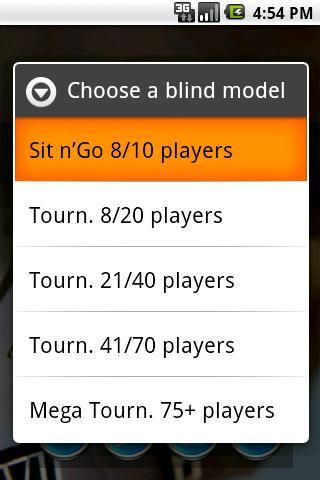 Poker Blinds Timer截图2