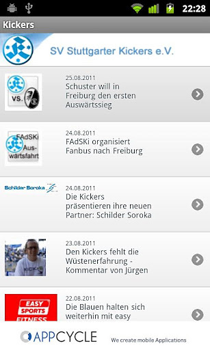 Stuttgarter Kickers截图2