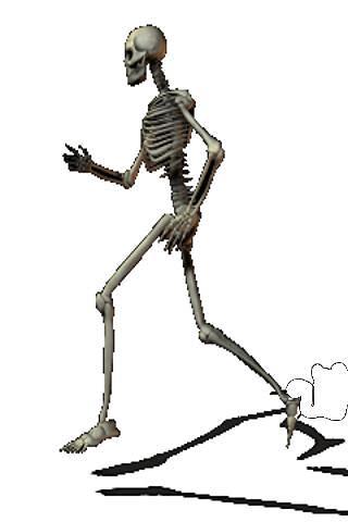 skeleton James running截图1