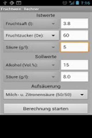 果酒计算器截图1