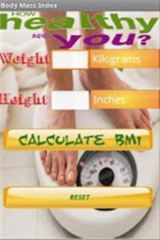 BMI身体质量指数截图4