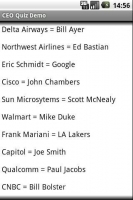 CEO Quiz Demo CEOs Demo截图2