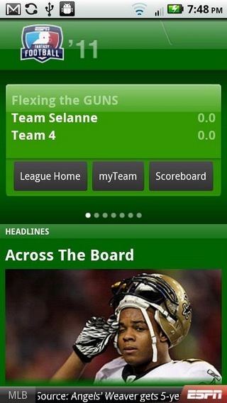 ESPN Fantasy Football 2012截图4